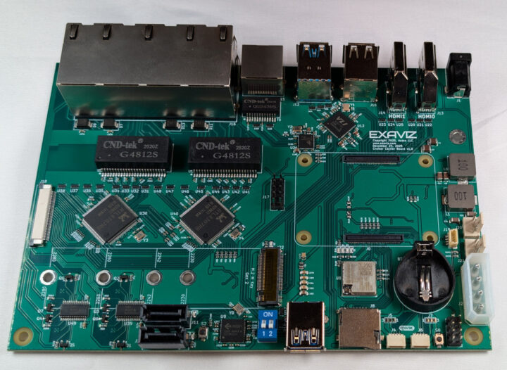 Raspberry Pi CM5 Mini-ITX Carrier Board Offers Up to Nine Ethernet Ports for NVR, Smart Home, and Edge AI Applications