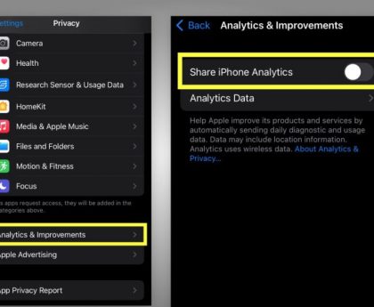 Request for Improved Privacy Settings in iPhone Mirroring