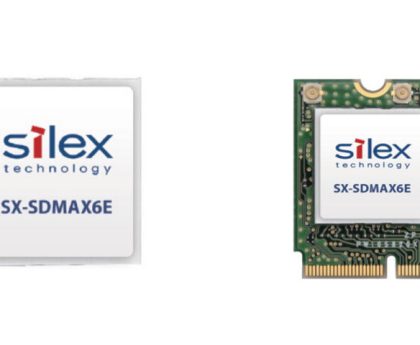 Silex SX-SDMAX6E Tri-Band Wi-Fi 6E + Bluetooth LE Module with NXP IW623 SoC Available in M.2 or LGA Package