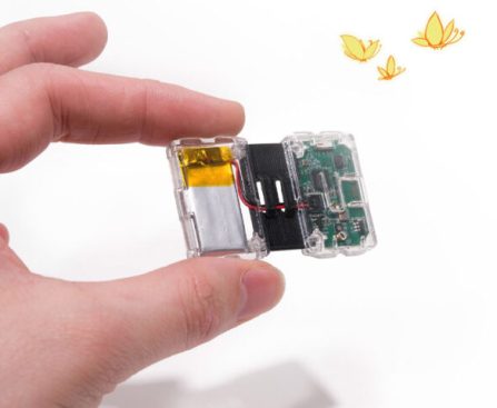 SlimeVR Butterfly Trackers: Ultra-Slim nRF52833-Based VR Trackers with 48h Battery Life (Crowdfunding) - CNX Software