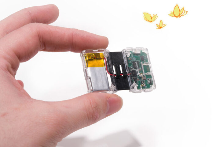 SlimeVR Butterfly Trackers: Ultra-Slim nRF52833-Based VR Trackers with 48h Battery Life (Crowdfunding) - CNX Software