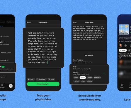 Spotify Introduces AI-Driven Prompted Playlists to the U.K. and More Markets