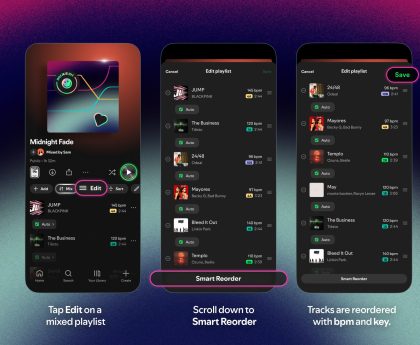 Spotify's Smart Reorder Turns Your Playlists Into a DJ Set