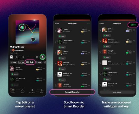 Spotify's Smart Reorder Turns Your Playlists Into a DJ Set