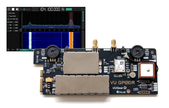 VU GPSDR: Affordable GPS-Disciplined SDR Expansion Board for Vivid Unit RK3399 Touchscreen SBC - CNX Software
