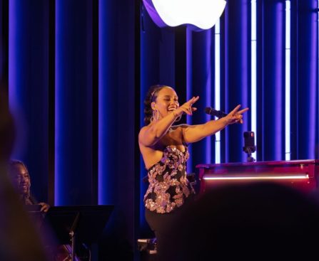 Alicia Keys Commemorates 50th Anniversary at Apple Grand Central: Image Collection