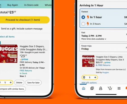 Amazon's New 'GetItFast' Delivery Page Lists Items You Can Have in 1 Hour