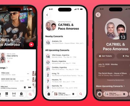 Apple Music Unveils Functionality to Monitor Concerts of Beloved Artists