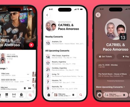 Apple Music Unveils Functionality to Monitor Concerts of Beloved Artists