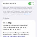 Apple Releases First 'Background Security' Update for iPhones, iPads, and Macs to Address Safari Bug