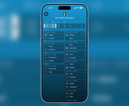 Apple Sports Unveils March Madness Brackets and Broadens League Selections
