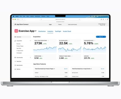 Apple Unveils Major Improvements to Analytics in App Store Connect