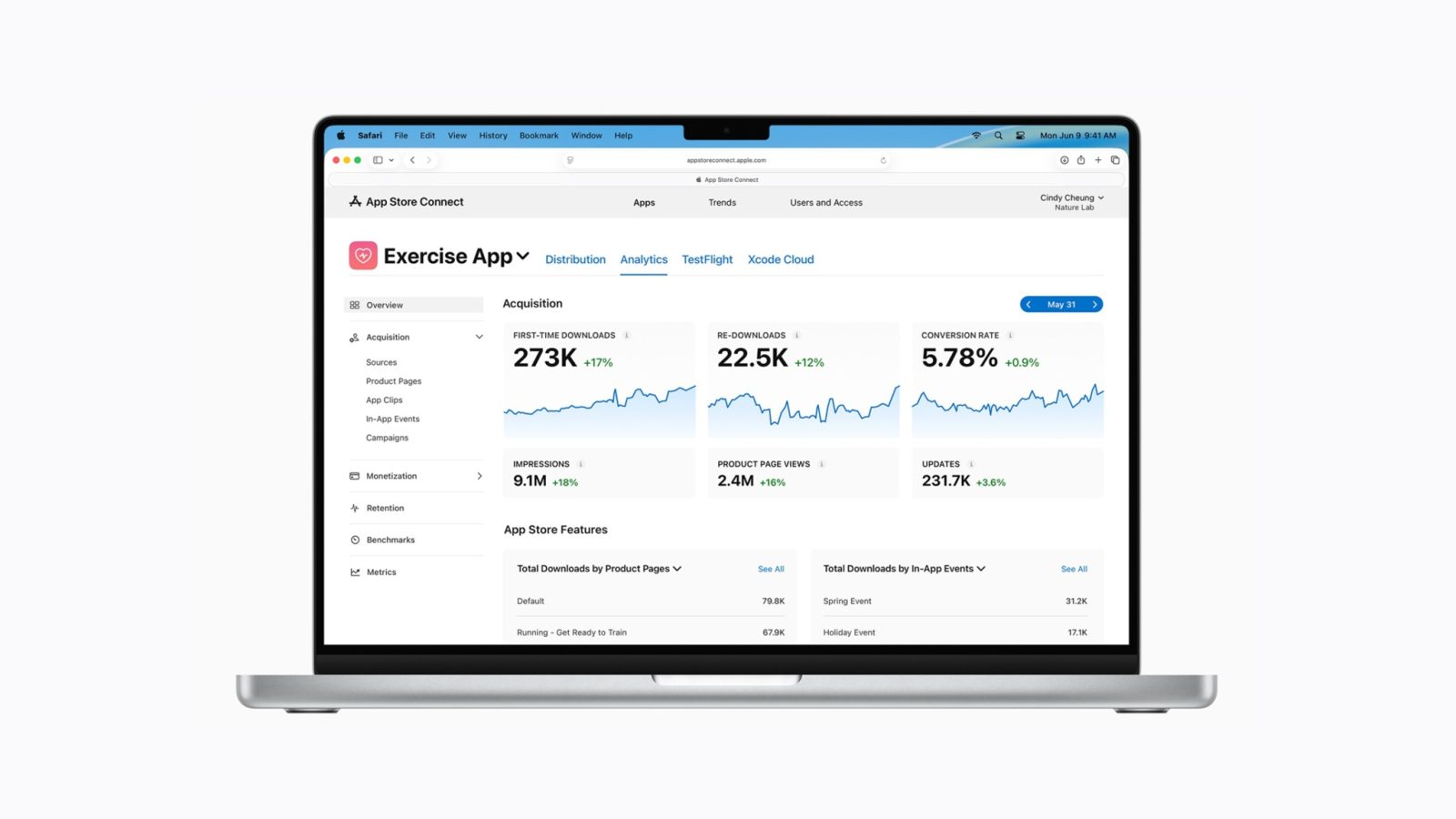 Apple Unveils Major Improvements to Analytics in App Store Connect