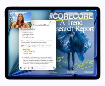 Apple Unveils New iPad Air Featuring Upgraded M4 Processor