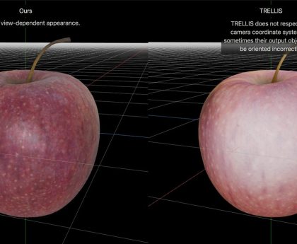Apple's Latest AI Model Creates 3D Objects with Authentic Lighting Effects from Just One Image