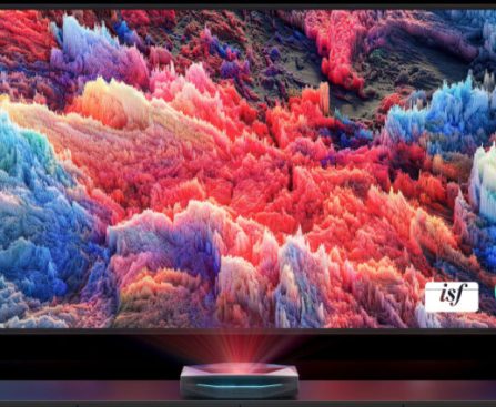 AWOL Vision Aetherion: 4K Ultra Short Throw RGB Laser Projector with VRR & 3300 ISO Lumens (Crowdfunding) - CNX Software