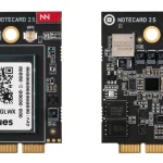 Blues Notecard for Skylo IoT Module: 5G NTN Satellite, NB-IoT/LTE-M Cellular, WiFi, and GNSS Connectivity - CNX Software