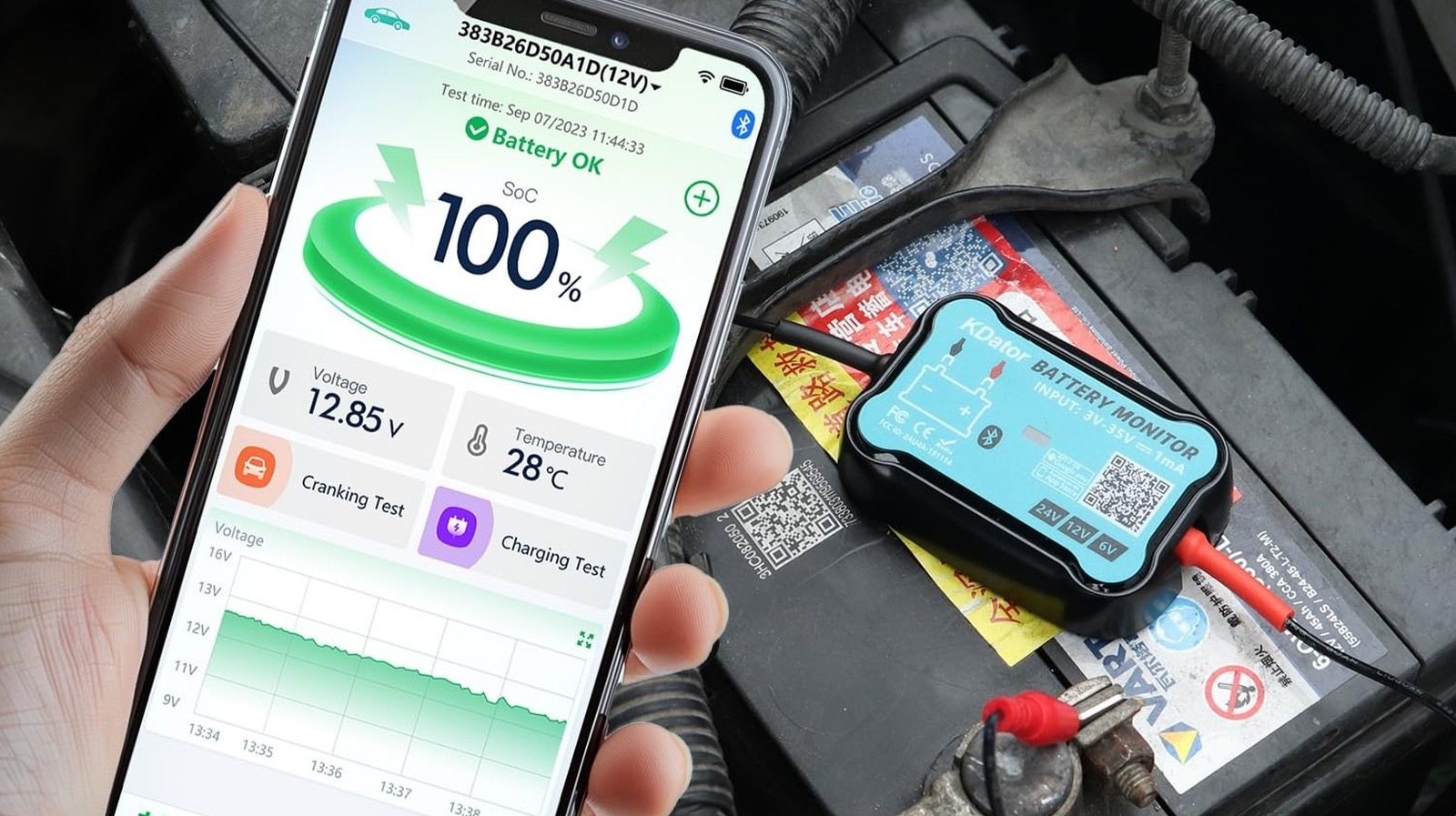 Bluetooth Gadget Averts Dead Automobile Battery Problems