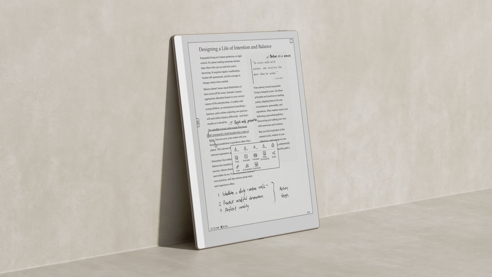 Boox Introduces Go 10.3 (Gen 2) E-Ink Tablet Aimed at Alleviating Eye Strain