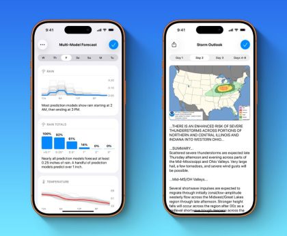 Carrot Weather Unveils New Multi-Model Forecast Functionality in Recent Update
