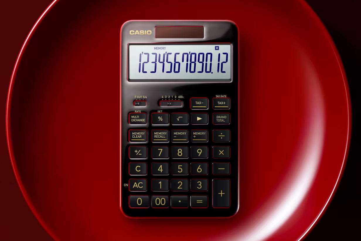 Casio's New $600 Calculator is a Work of Art