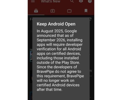 Certified Android Devices to Restrict Sideloading APK App Files, Making It Less Straightforward