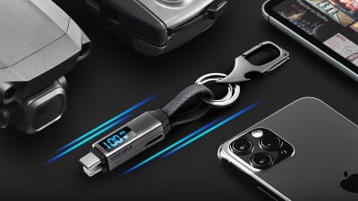 Charge Everything On the Go with a $22 Keyring Cable
