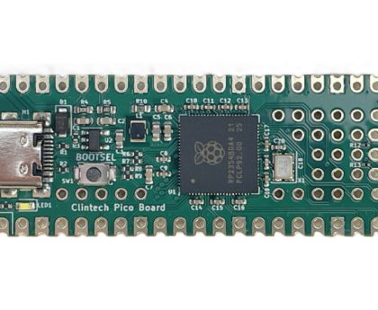 Clintech Pico: First Raspberry Pi RP2354B Board with 48 GPIOs in Pico Form Factor