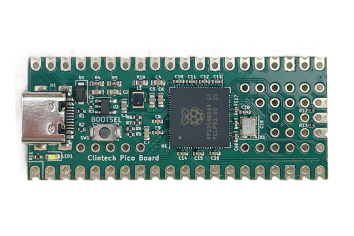 Clintech Pico: First Raspberry Pi RP2354B Board with 48 GPIOs in Pico Form Factor