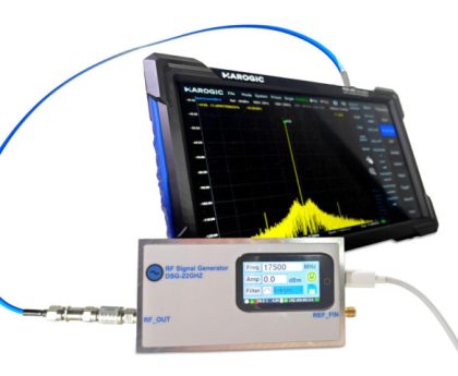 Crowdfunding Campaign for DSG-22.6 GHz: A $1,590 Open-Source RF Signal Generator Featuring Atek Midas's Custom ICs - CNX Software