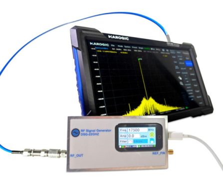 Crowdfunding Campaign for DSG-22.6 GHz: A $1,590 Open-Source RF Signal Generator Featuring Atek Midas's Custom ICs - CNX Software