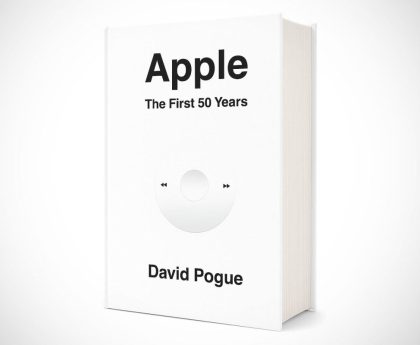 Discount exceeding 30% on David Pogue’s latest book ‘Apple: The First 50 Years’