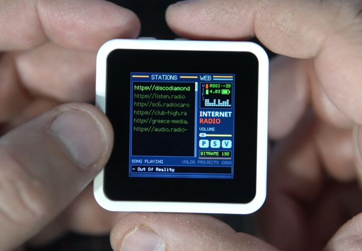 DIY ESP32-S3 Internet Radio with Winamp-Inspired Interface - CNX Software