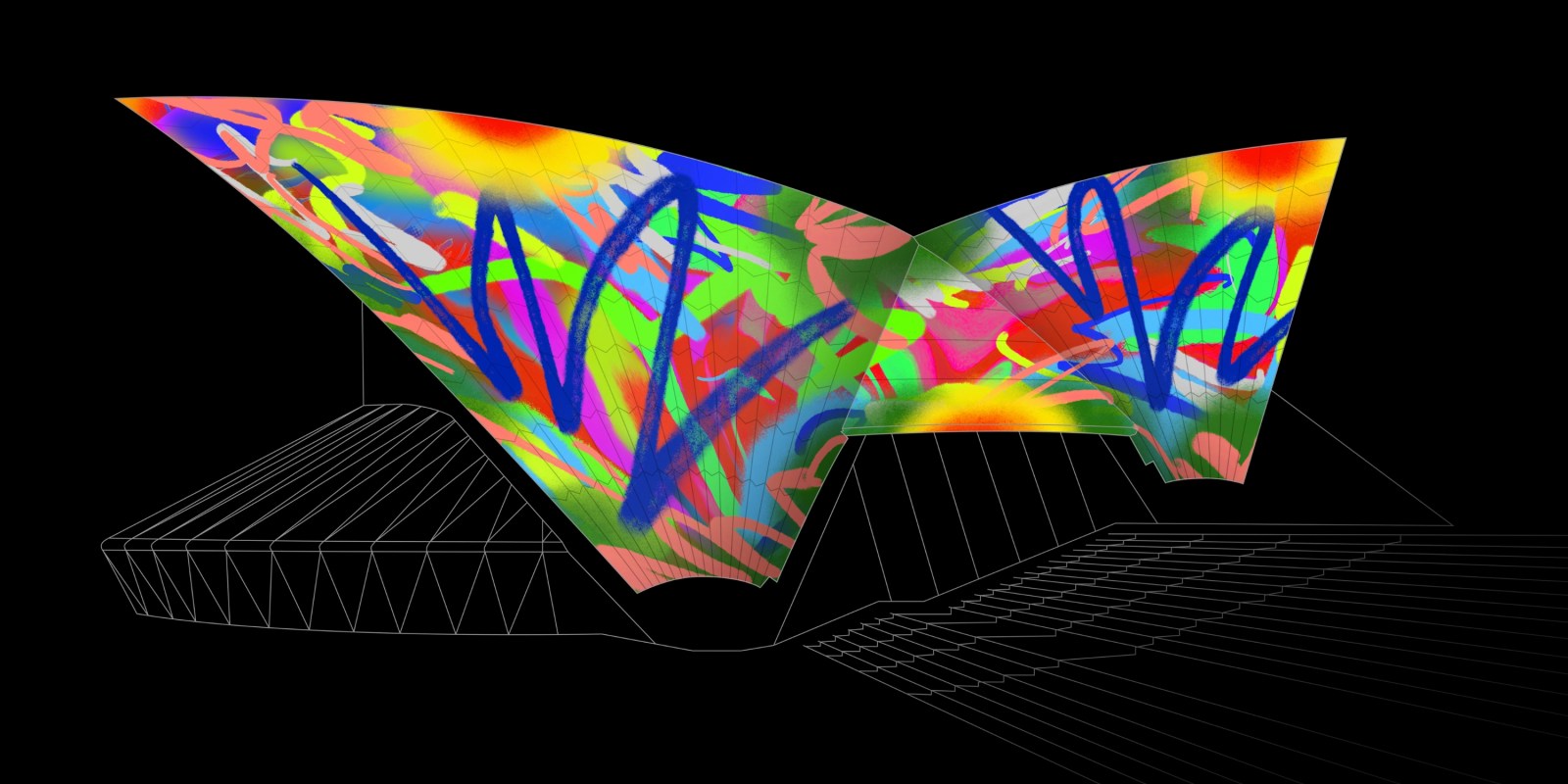 Emerging Australian Artists Display iPad Artwork on Sydney Opera House Sails