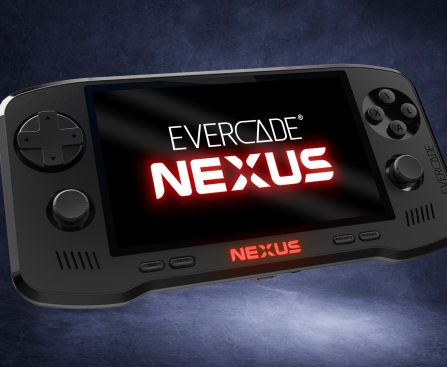 Evercade's New Handheld Features a Larger Screen and Dual Thumbsticks for 3D Games