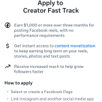 Facebook Introduces New Monetization Program to Attract Popular Creators from TikTok and YouTube