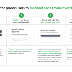 Google Unveils Safe Sideloading Method for Android Apps