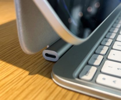 Grasping the Function and Application of the USB-C Port on the iPad's Magic Keyboard