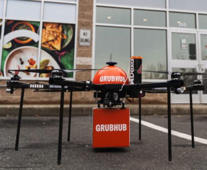 GrubHub Supports Drone Delivery in Food Services