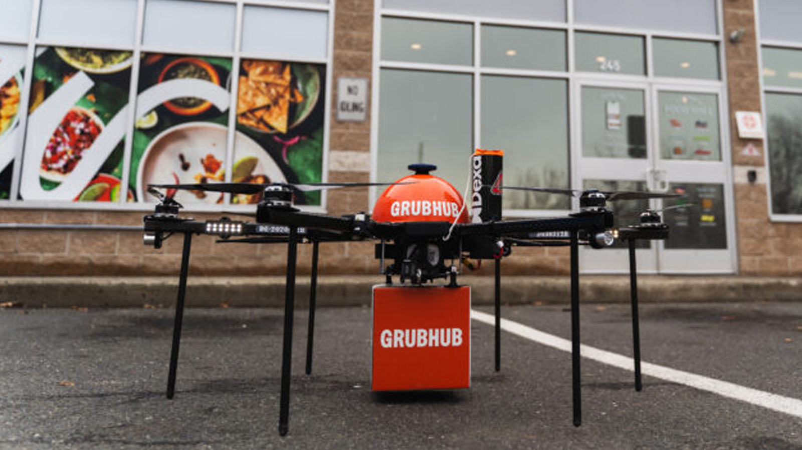 GrubHub Supports Drone Delivery in Food Services