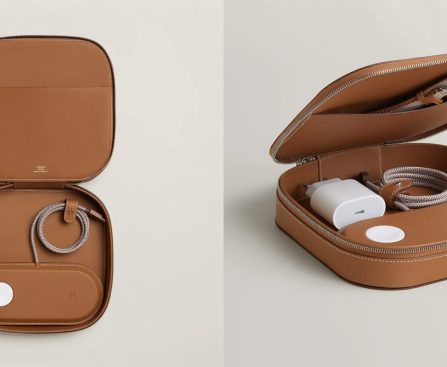 Hermès Unveils $5,000 Leather MagSafe Duo Charging Case for iPhone and Apple Watch