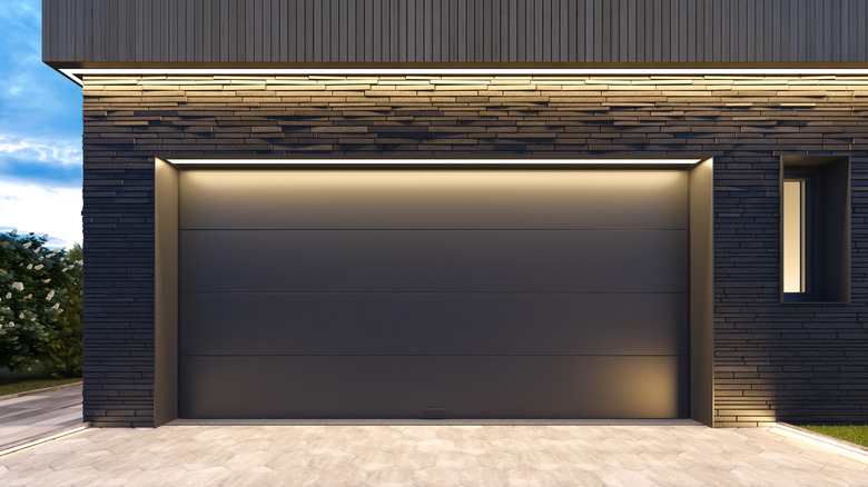 A close-up view of LED lights glowing.