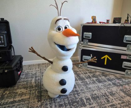 I met Olaf — the Frozen robot who might be the future of Disney Parks