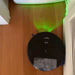 I'm trying the Dyson Spot+Scrub AI at home — one minute I'm cheering it on, the next I'm cursing it out