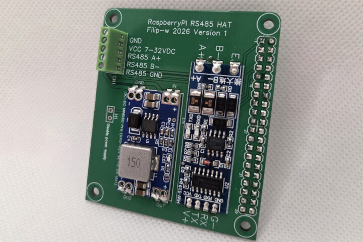 Industrial RS-485/Modbus Raspberry Pi HAT Compatible with OpenPLC, Supports 7V-32V DC Input - CNX Software