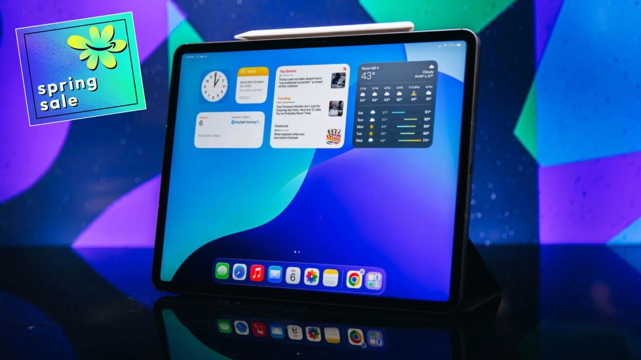 apple m4 ipad air with apple pencil