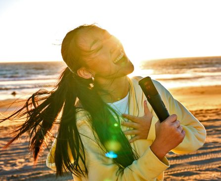 JBL's New Party Speaker Includes a Karaoke Mic to Help You Hit High Notes