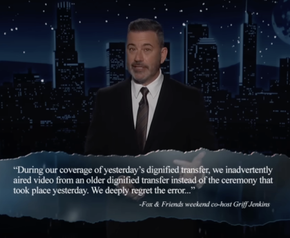 Jimmy Kimmel Criticizes Fox News for Hypocritical Response to Recent Trump Appearance