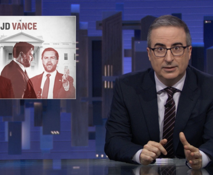 John Oliver Devotes 28 Minutes to Critiquing JD Vance