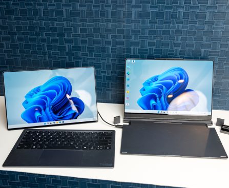 Lenovo Unveils a Modular Laptop with Swappable Ports and a Dual Screen
